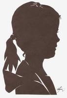 Портрет-силуэт детский от талантливой современной художницы - Ким Смирганд det014. Клик, чтобы увеличить. Клик, чтобы уменьшить.