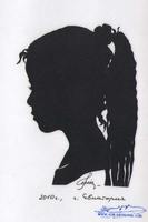 Портрет-силуэт детский от талантливой современной художницы - Ким Смирганд det130. Клик, чтобы увеличить. Клик, чтобы уменьшить.