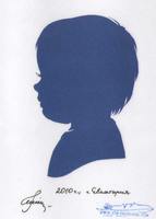 Портрет-силуэт детский от талантливой современной художницы - Ким Смирганд det136. Клик, чтобы увеличить. Клик, чтобы уменьшить.