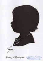 Портрет-силуэт детский от талантливой современной художницы - Ким Смирганд det138. Клик, чтобы увеличить. Клик, чтобы уменьшить.