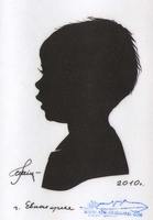 Портрет-силуэт детский от талантливой современной художницы - Ким Смирганд det144. Клик, чтобы увеличить. Клик, чтобы уменьшить.