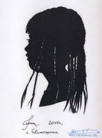 Портрет-силуэт детский от талантливой современной художницы - Ким Смирганд det148. Клик, чтобы увеличить. Клик, чтобы уменьшить.