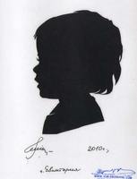 Портрет-силуэт детский от талантливой современной художницы - Ким Смирганд det152. Клик, чтобы увеличить. Клик, чтобы уменьшить.
