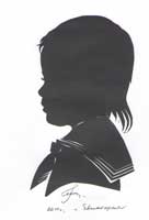 Портрет-силуэт детский от талантливой современной художницы - Ким Смирганд det173. Клик, чтобы увеличить. Клик, чтобы уменьшить.