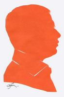 Портрет-силуэт мужской от талантливой современной художницы - Ким Смирганд m010. Клик, чтобы увеличить. Клик, чтобы уменьшить.