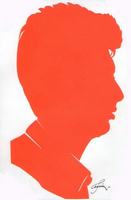 Портрет-силуэт мужской от талантливой современной художницы - Ким Смирганд m022. Клик, чтобы увеличить. Клик, чтобы уменьшить.