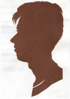 Портрет-силуэт мужской от талантливой современной художницы - Ким Смирганд m040. Клик, чтобы увеличить. Клик, чтобы уменьшить.