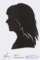 Портрет-силуэт женский от талантливой современной художницы - Ким Смирганд ge030. Клик, чтобы увеличить. Клик, чтобы уменьшить.