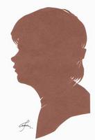 Портрет-силуэт женский от талантливой современной художницы - Ким Смирганд ge062. Клик, чтобы увеличить. Клик, чтобы уменьшить.
