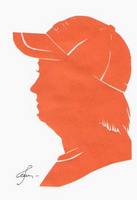 Портрет-силуэт женский от талантливой современной художницы - Ким Смирганд ge069. Клик, чтобы увеличить. Клик, чтобы уменьшить.