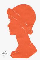 Портрет-силуэт женский от талантливой современной художницы - Ким Смирганд ge070. Клик, чтобы увеличить. Клик, чтобы уменьшить.