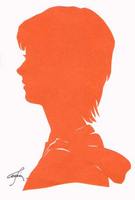 Портрет-силуэт женский от талантливой современной художницы - Ким Смирганд ge085. Клик, чтобы увеличить. Клик, чтобы уменьшить.