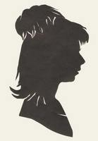 Портрет-силуэт женский от талантливой современной художницы - Ким Смирганд ge113. Клик, чтобы увеличить. Клик, чтобы уменьшить.