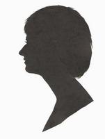 Портрет-силуэт женский от талантливой современной художницы - Ким Смирганд ge119. Клик, чтобы увеличить. Клик, чтобы уменьшить.