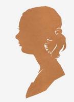 Портрет-силуэт женский от талантливой современной художницы - Ким Смирганд ge155. Клик, чтобы увеличить. Клик, чтобы уменьшить.