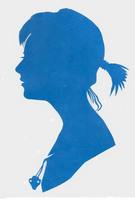 Портрет-силуэт женский от талантливой современной художницы - Ким Смирганд ge164. Клик, чтобы увеличить. Клик, чтобы уменьшить.