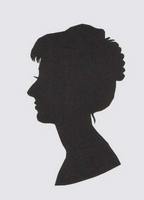 Портрет-силуэт женский от талантливой современной художницы - Ким Смирганд ge175. Клик, чтобы увеличить. Клик, чтобы уменьшить.