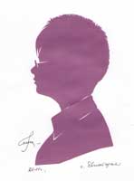 Портрет-силуэт женский от талантливой современной художницы - Ким Смирганд ge178. Клик, чтобы увеличить. Клик, чтобы уменьшить.