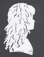 Портрет-силуэт женский от талантливой современной художницы - Ким Смирганд ge190. Клик, чтобы увеличить. Клик, чтобы уменьшить.